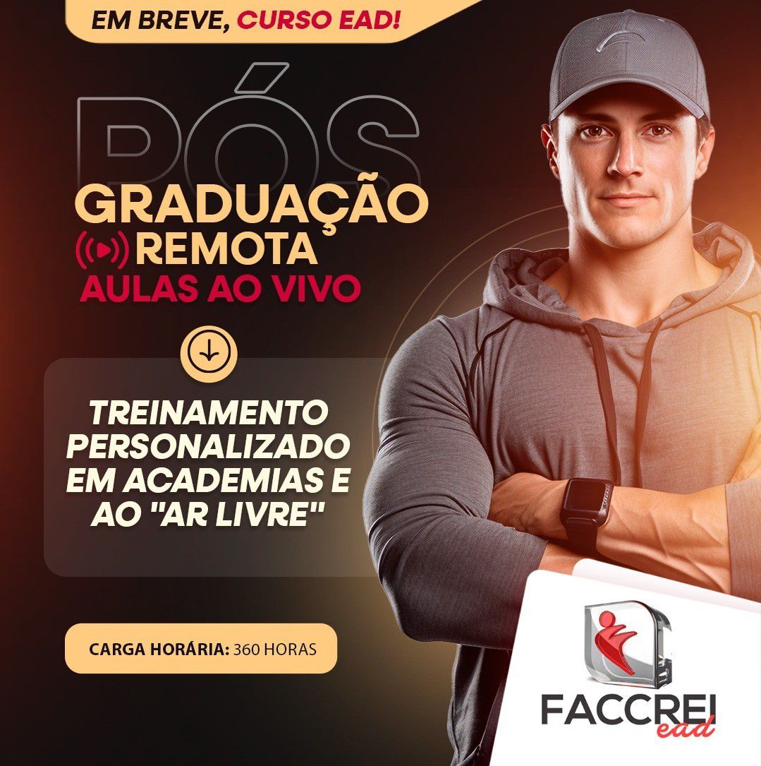 TREINAMENTO PERSONALIZADO EM ACADEMIAS E AO “AR LIVRE”